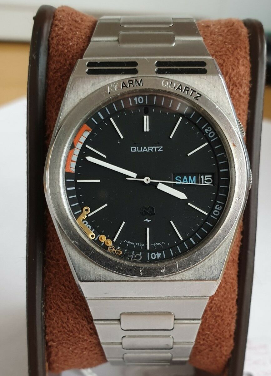 Seiko 7223-6000 Alarm Quartz Not working #159 | WatchCharts