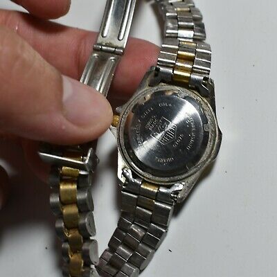 Vintage Tag Heuer Watch Quartz Swiss Made 97676 Collectible