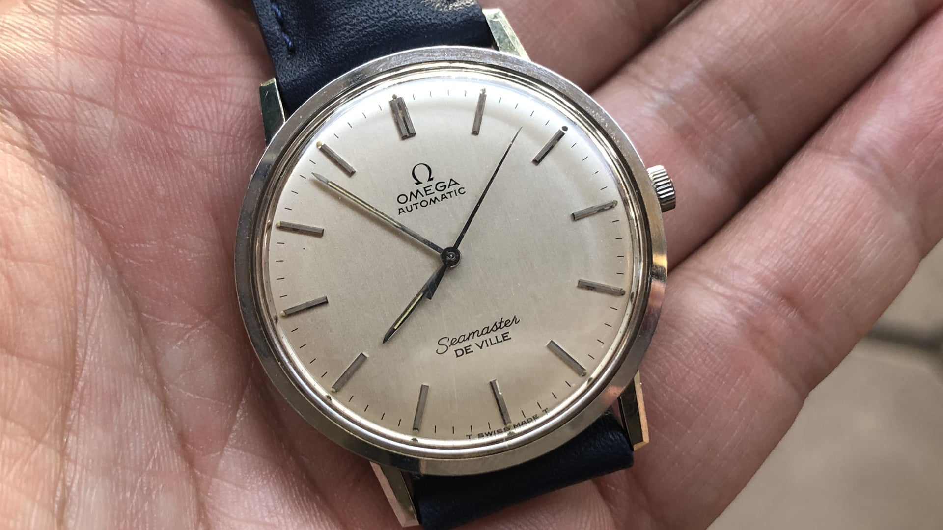 Omega seamaster deville clearance 1968