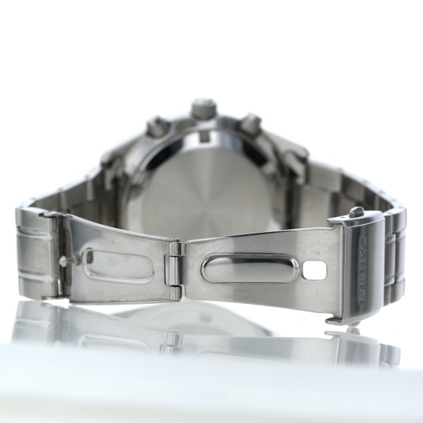 Seiko SEIKO Chronograph 8T67-00L0 Quartz Navy Dial 3-needle Men's Watch  [mo] [Used] [Free Shipping] | WatchCharts
