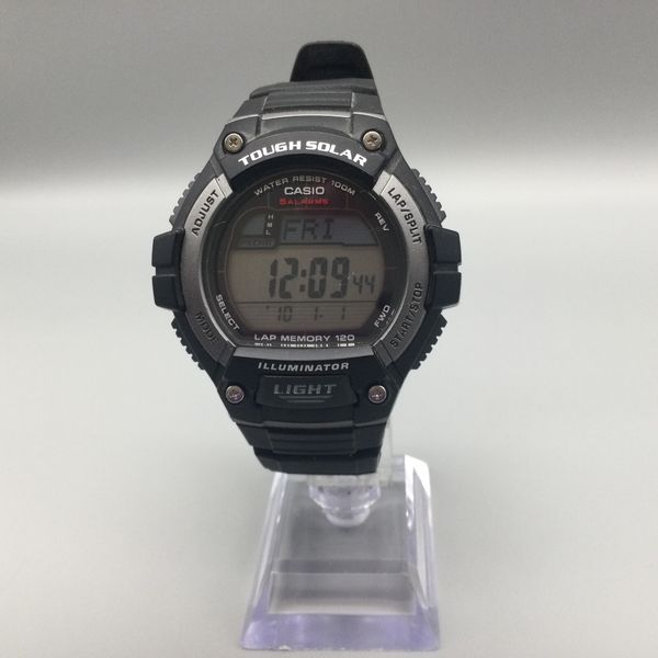 Casio Tough Solar Watch Men Digital 3271 W-S220 Day Date BROKEN ...