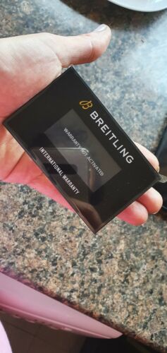 Breitling electronic warranty sales card