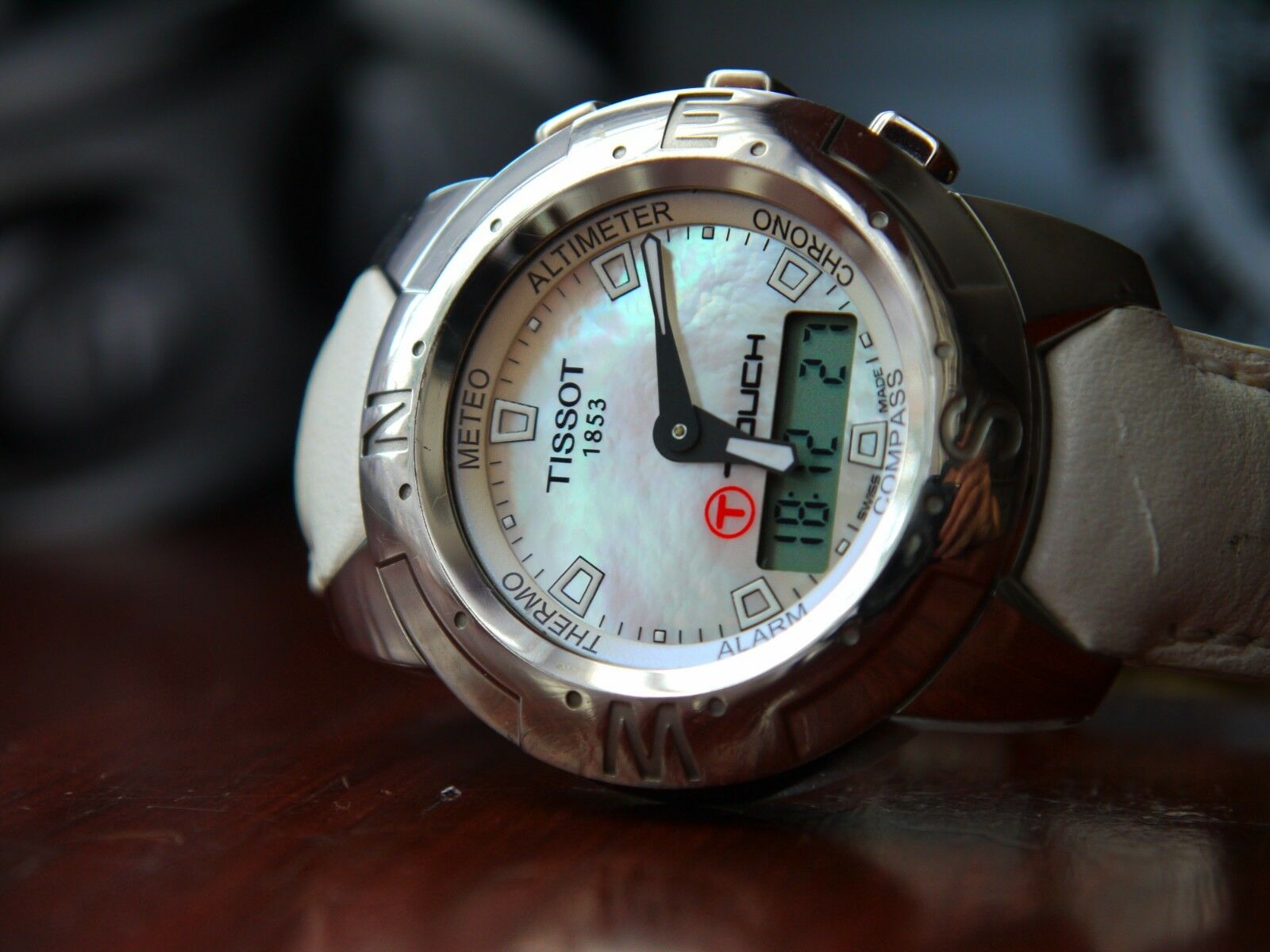 Tissot Z252 352P T Touch POLISHED TITANIUM T33.7.658.81