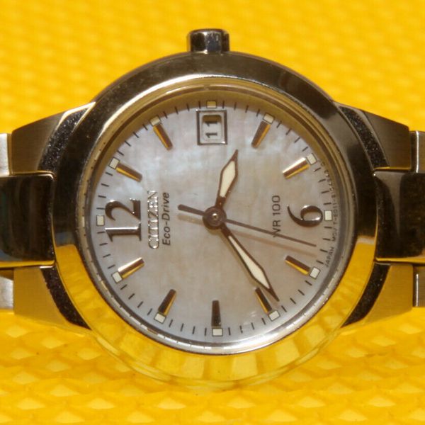 Women's CITIZEN ECODRIVE "E011S070074" SolarPowered Quartz Watch 100M WatchCharts Marketplace