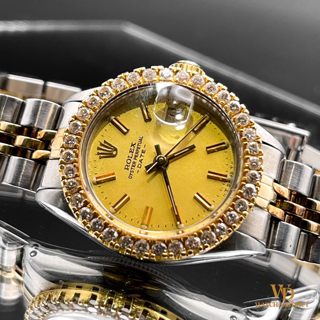 rolex lady datejust diamond watch 6917 26mm
