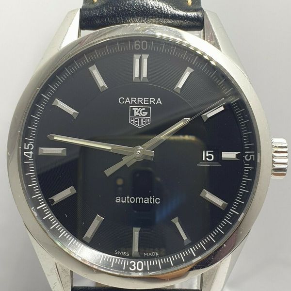 TAG Heuer Carrera Calibre 5 WV211B3 Saphire Crystal Swiss Made