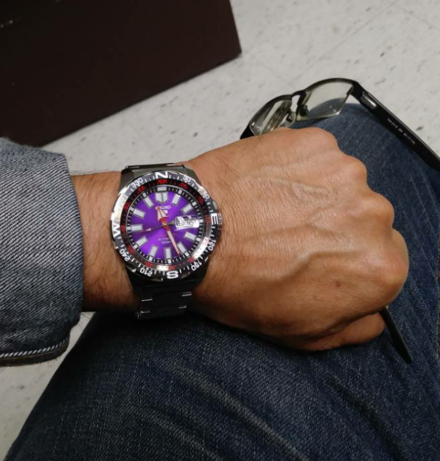 Seiko Limited Edition Purple B. Monster WatchCharts