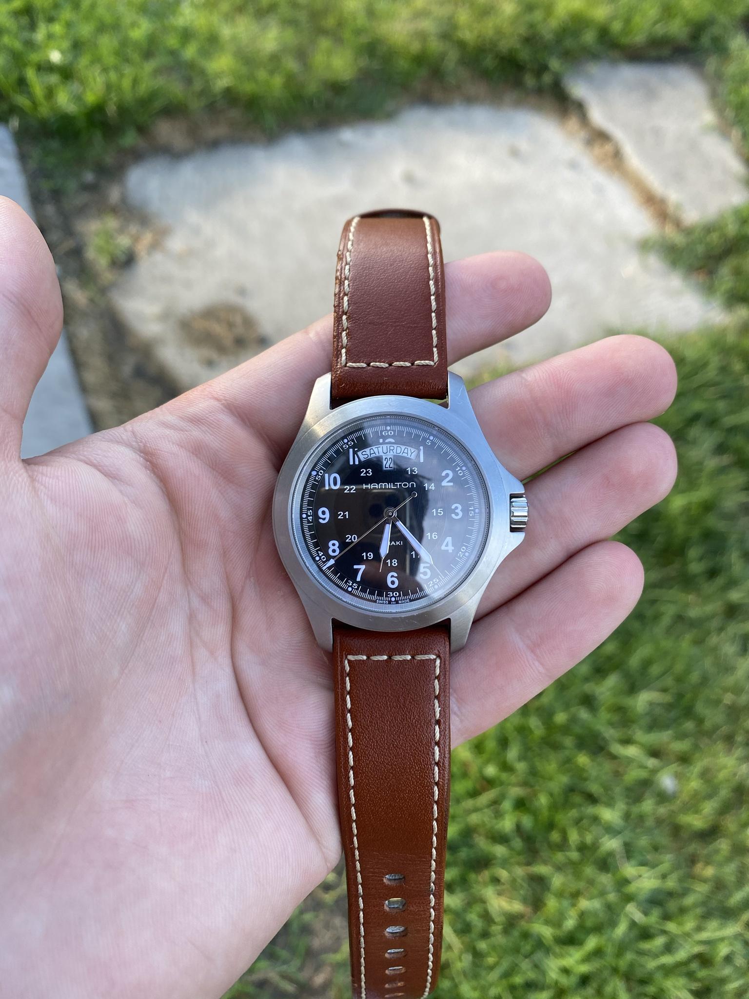 WTS Hamilton Khaki King Quartz 1980s Khaki Field Mechanical