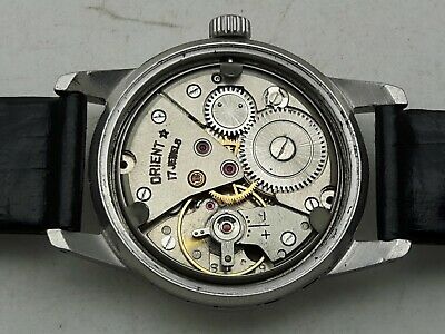 Vintage Orient Starlet 17J Hand Winding Stainless Steel Japan