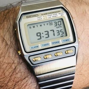 Seiko vintage Quartz alarm chronograph digital watch A547-5040 | WatchCharts