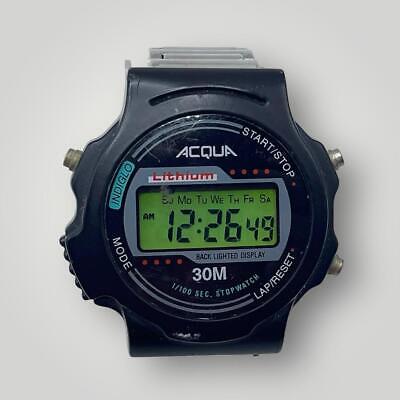 Acqua indiglo clearance men's watch