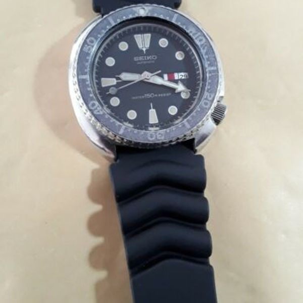 Seiko 6309 7040 Turtle Diver's watch GHOST Bezel January 1985 vintage  original | WatchCharts
