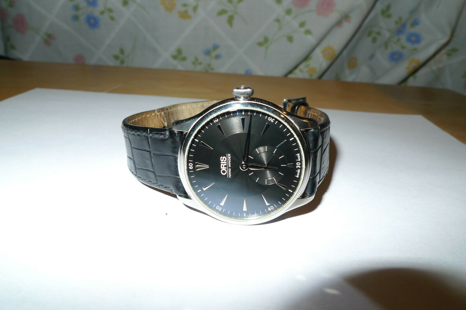 Oris artelier hand winding small second sale