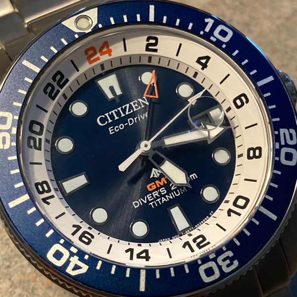 citizen gmt eco drive bj7111
