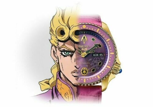 Seiko X Jojo's Bizarre Adventure Giorno Giovanna SBSA036 5 Sports Limited  Edition – WATCH OUTZ