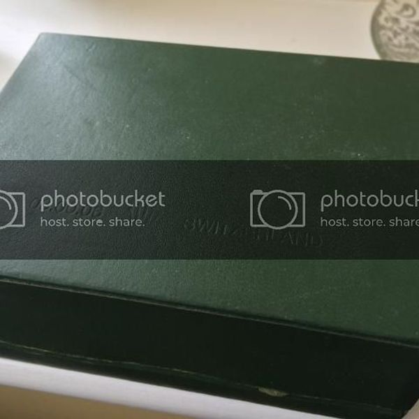 FS: Rolex Green & White Box Set with 6263 case back sticker ...