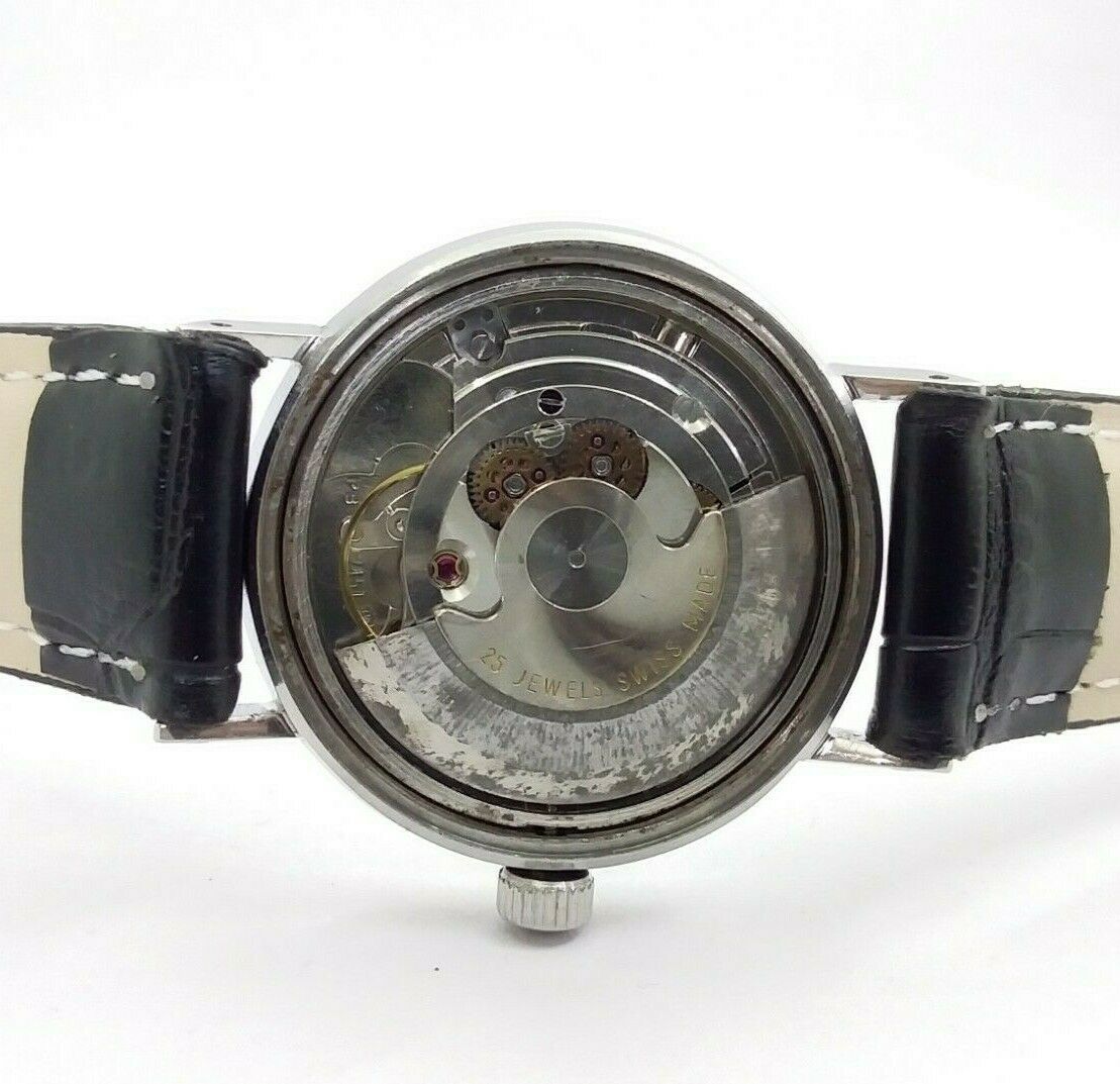 USED VINTAGE MEN'S FLUCANO AUTOMATIC 25 JEWELS INCABLOC EXCELLENT