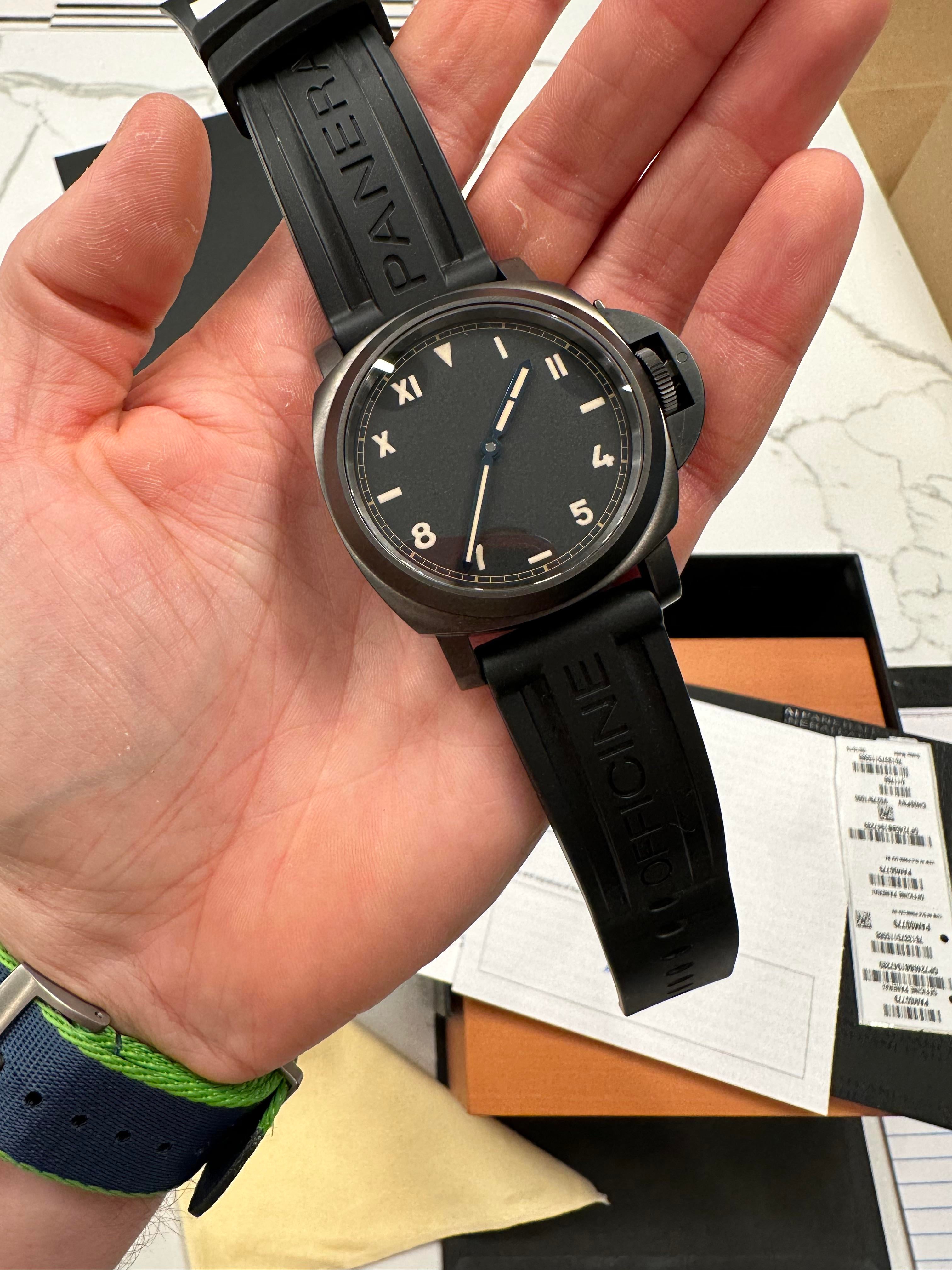 WTS LNIB Panerai Luminor PAM779 DLC California Dial Weeks Old