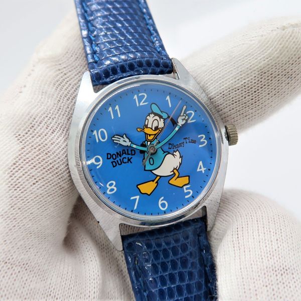 レア SEIKO 5000-6030 DONALD DUCK 手巻き時計 DONALD DUCK, SEIKO, 5000-6030 