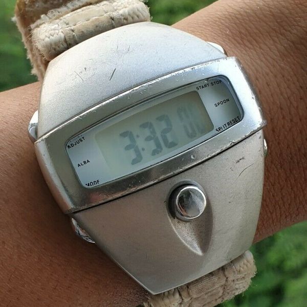 Seiko Alba Spoon W626-4000 Quartz Vintage Digital Watch New battery |  WatchCharts