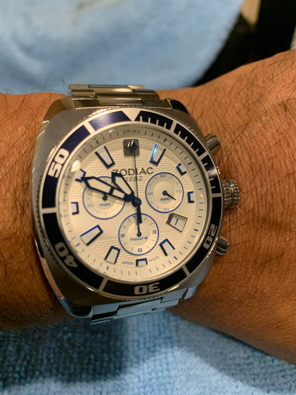 ゾディアック デザートファルコン （DesertFalcon） ZO4501 zodiac mens watch desert falcon Z04501 | WatchCharts Marketplace