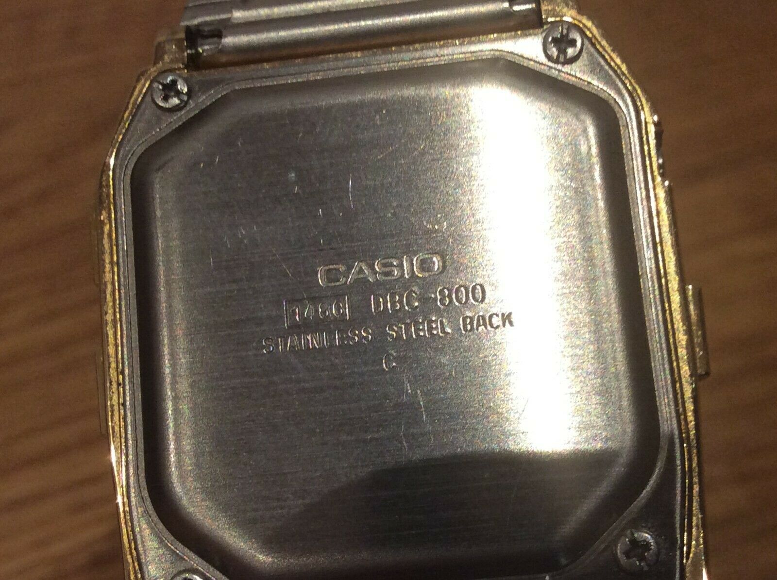 CASIO DBC-800 DATABANK 80 MEMORY CALCULATOR WATCH 1995 RARE 