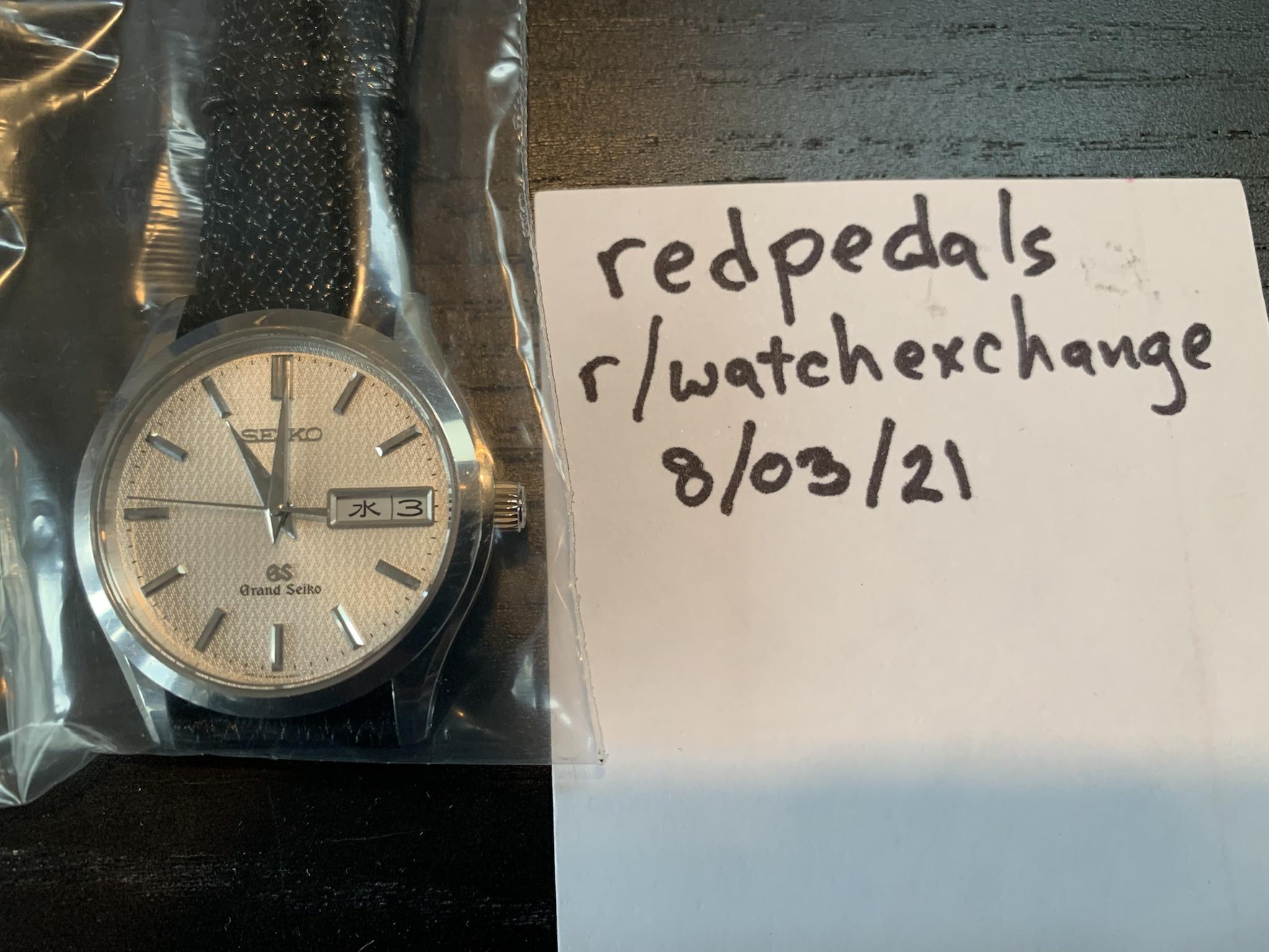 WTS] Grand Seiko SBGT003 9F83-9A00 Quartz Silver Texture Dial 