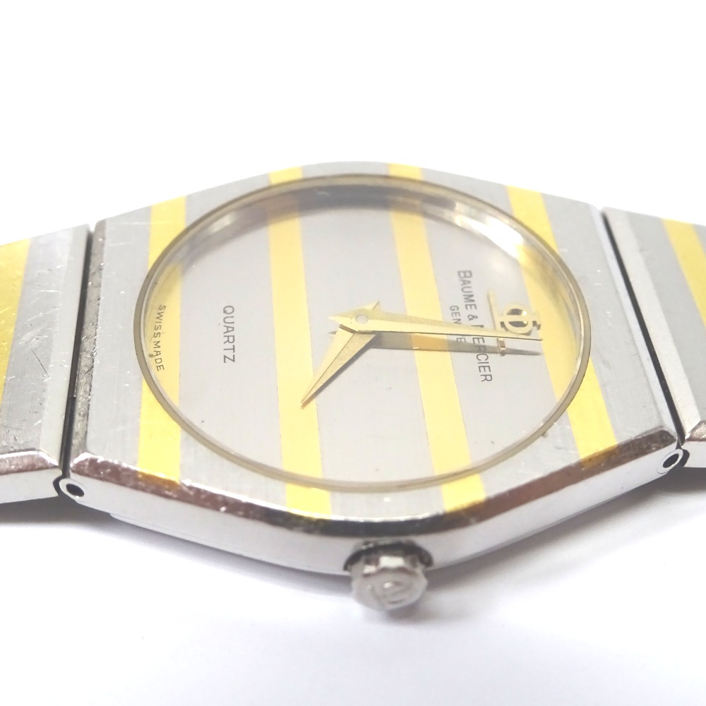 Baume & Mercier Watch 5208.038 Silver x Gold Dial [Pawn Shop Baume & Mercier Watch 5208.038 Silver x Gold Dial [Pawn Shop