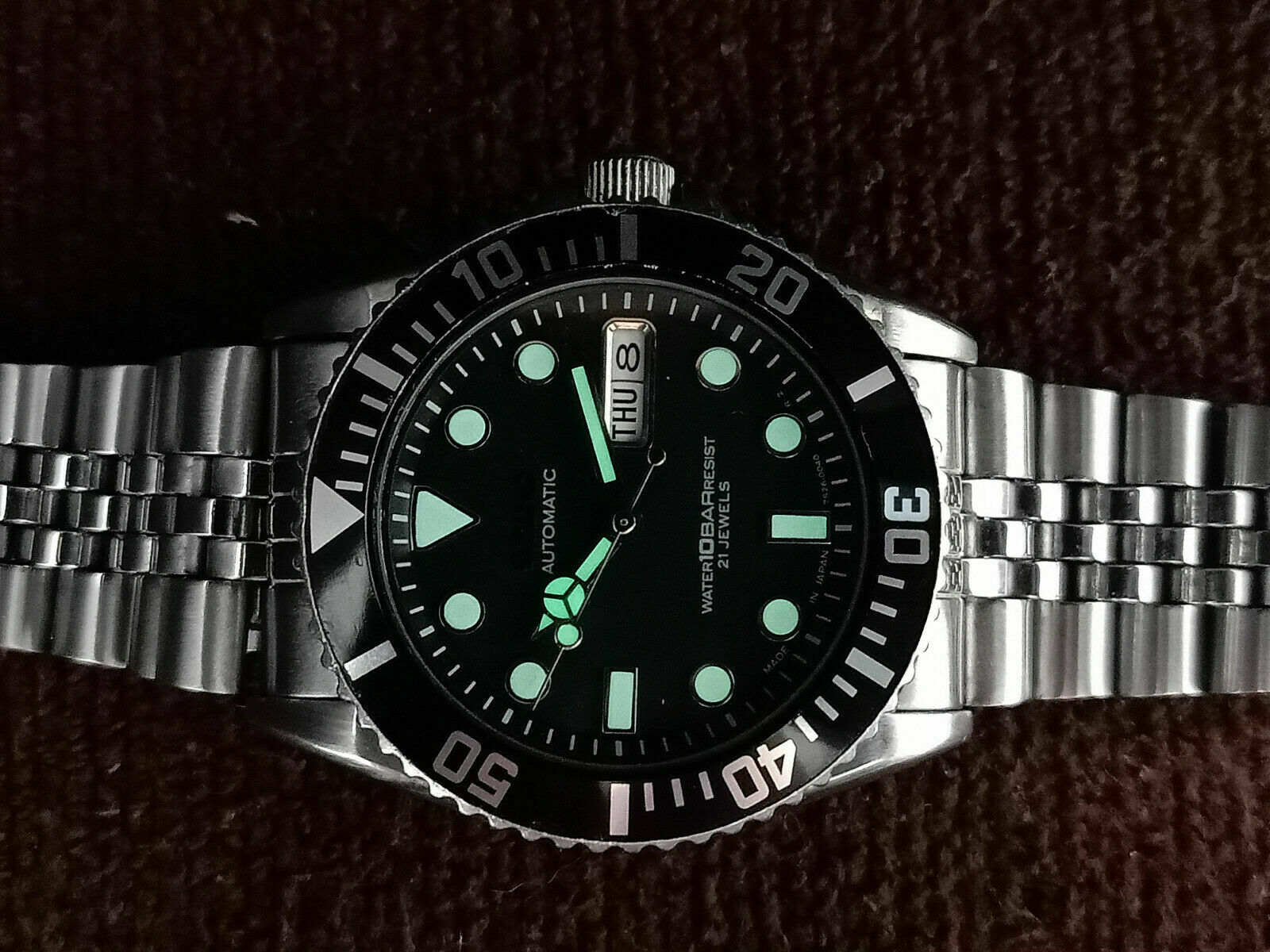 時計 SKX031 40mm 7S26-0040 Seiko Men's Black Watch - 7S26-0040 for sale online | eBay