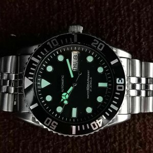 SEIKO DIVER 7S26-0040 SKX031K SUBMARINER AUTOMATIC MEN'S WATCH