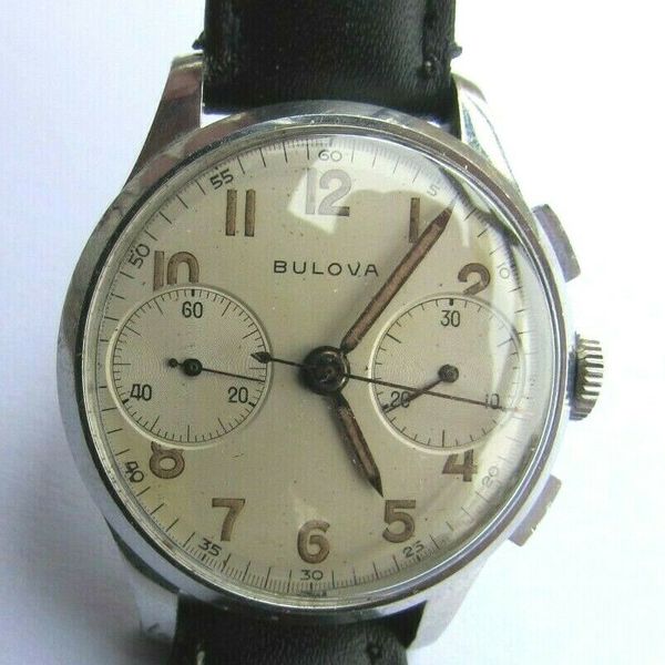 Cadran De Chronographe Original Pour Mouvement Valjoux 23 - Diamètre 32.50mm - Neuf Sans étiquette