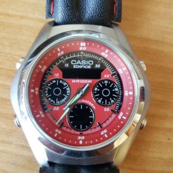 Casio Edifice Chronograph Mens Watch EFA 114 WatchCharts Marketplace