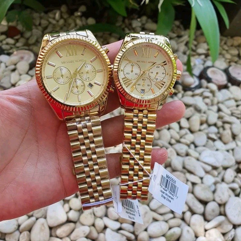 Mk watch couple best sale