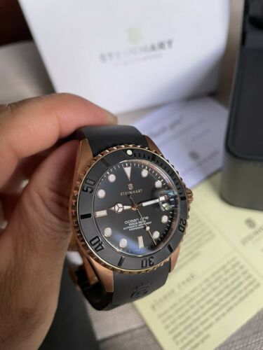 Steinhart ocean one sale 39 rose gold