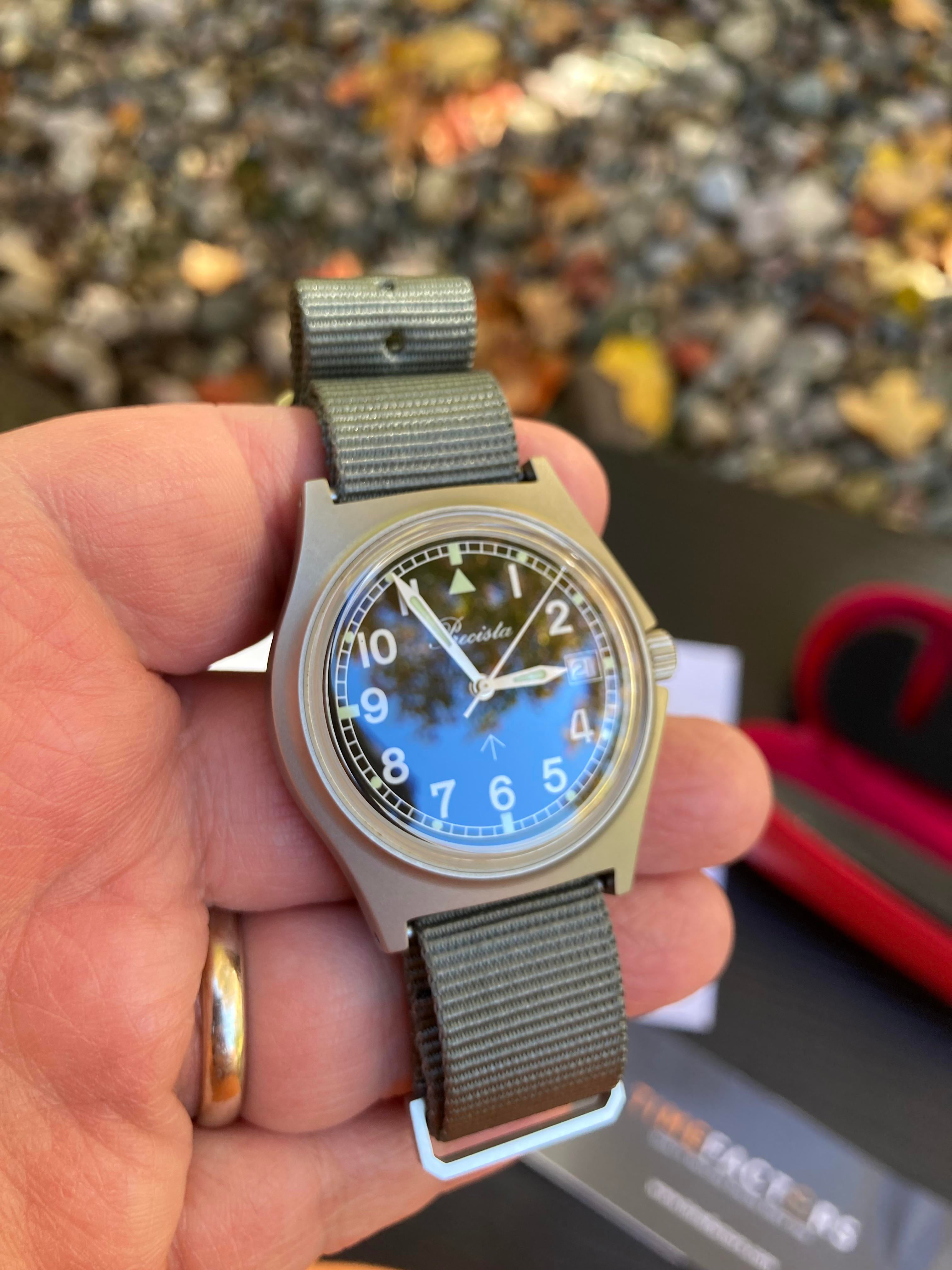 FS: CWC G10 GS Sapphire PVD Limited Edition Tactical Field Watch 