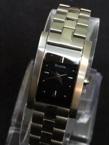 Bulova quartz a2 stainless steel case best sale