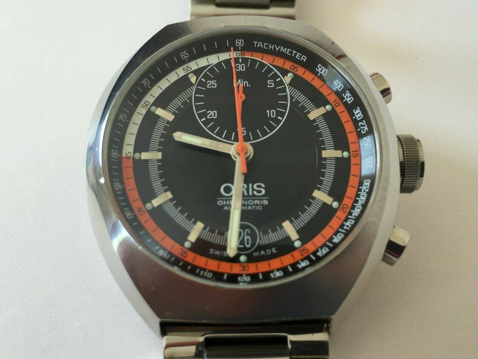 2007 automatic Oris Chronoris 7564 with ETA Valjoux 7500 movement