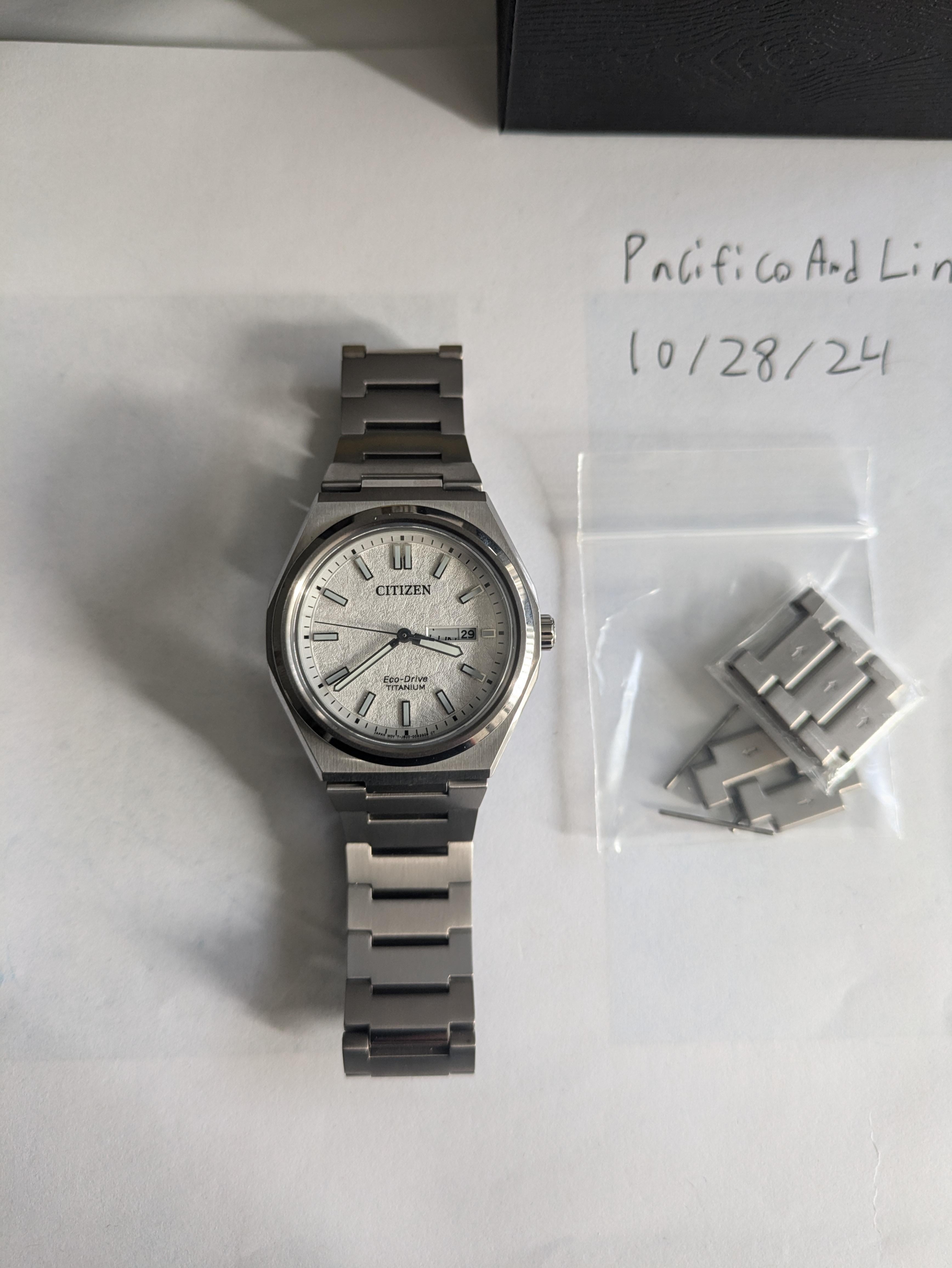 sena様 オーダー WTS] Citizen Zenshin Three-hand White | WatchCharts Marketplace