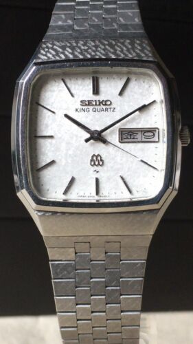 Vintage SEIKO Quartz Watch/ KING TWIN QUARTZ 9223-5000 SS 1981