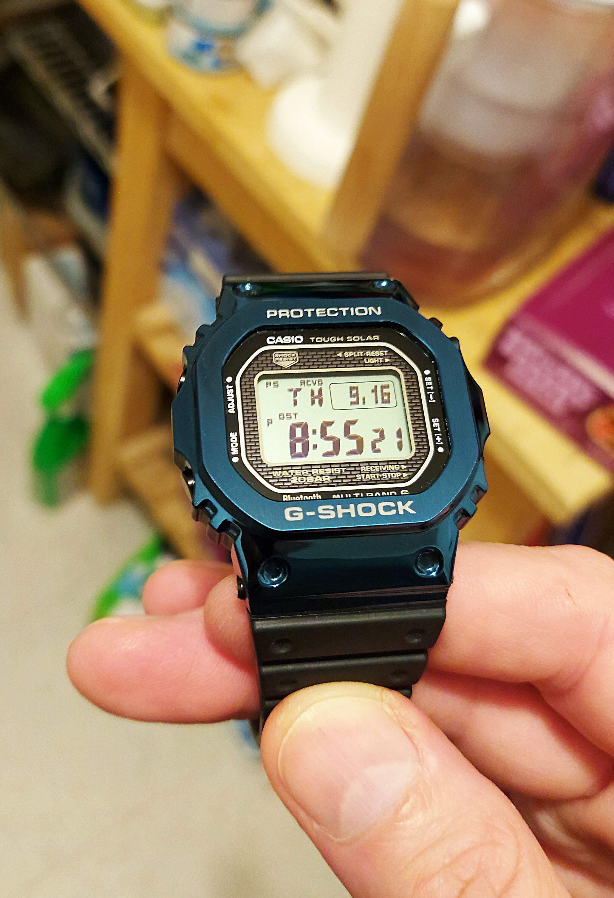 CASIO G-SHOCK GMW-B5000G-1 G-2 MOD | WatchCharts Marketplace