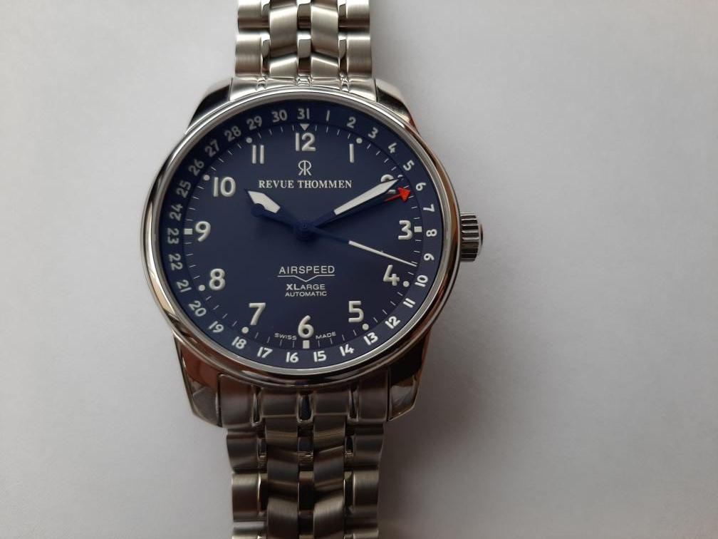 revue thommen airspeed xlarge automatic watch