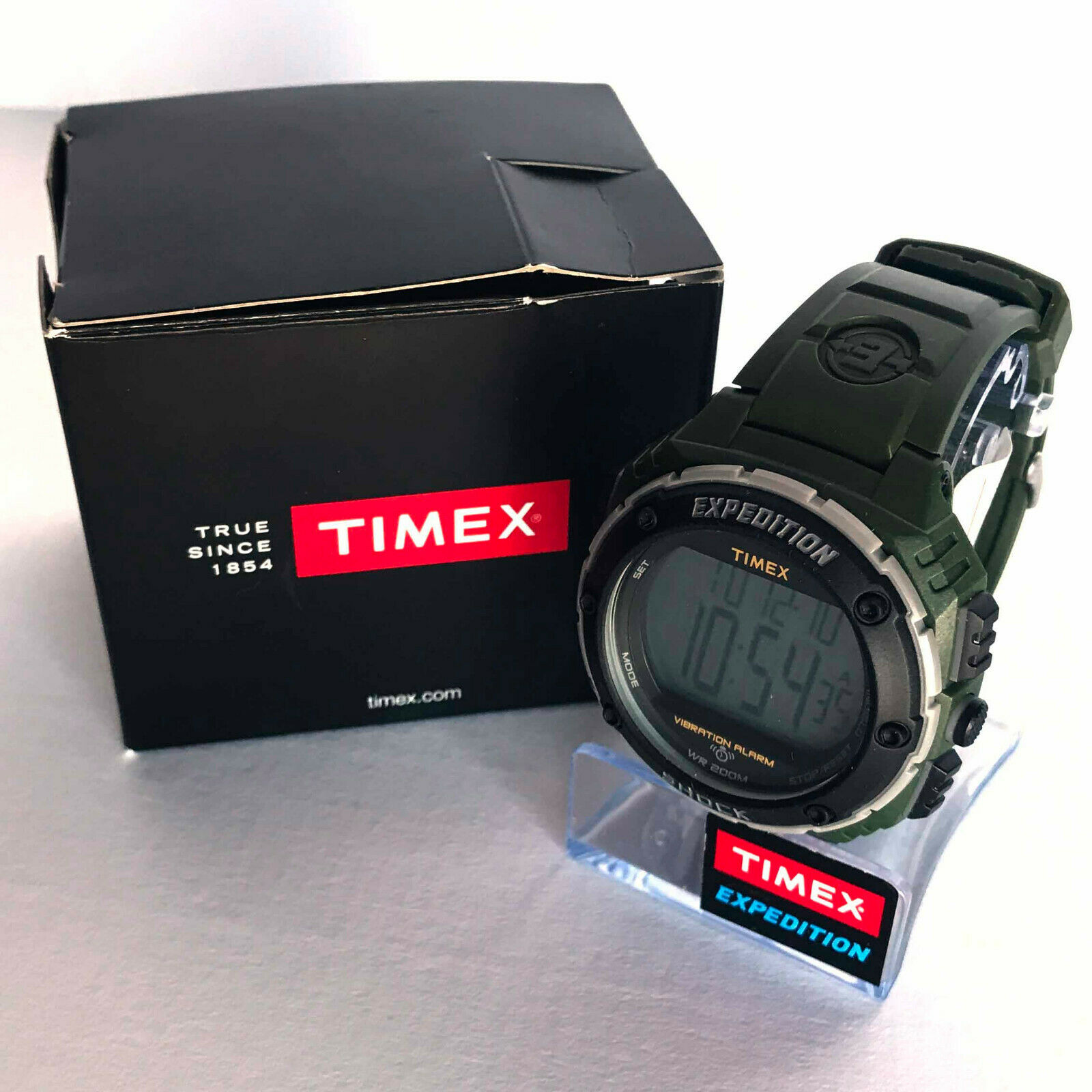 Timex vibrating alarm sale wrist watch