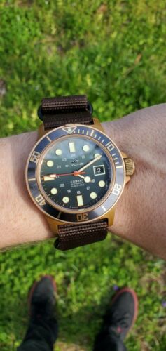 Glycine Combat Sub 42 Bronze GL0281 Automatic Men s Watch