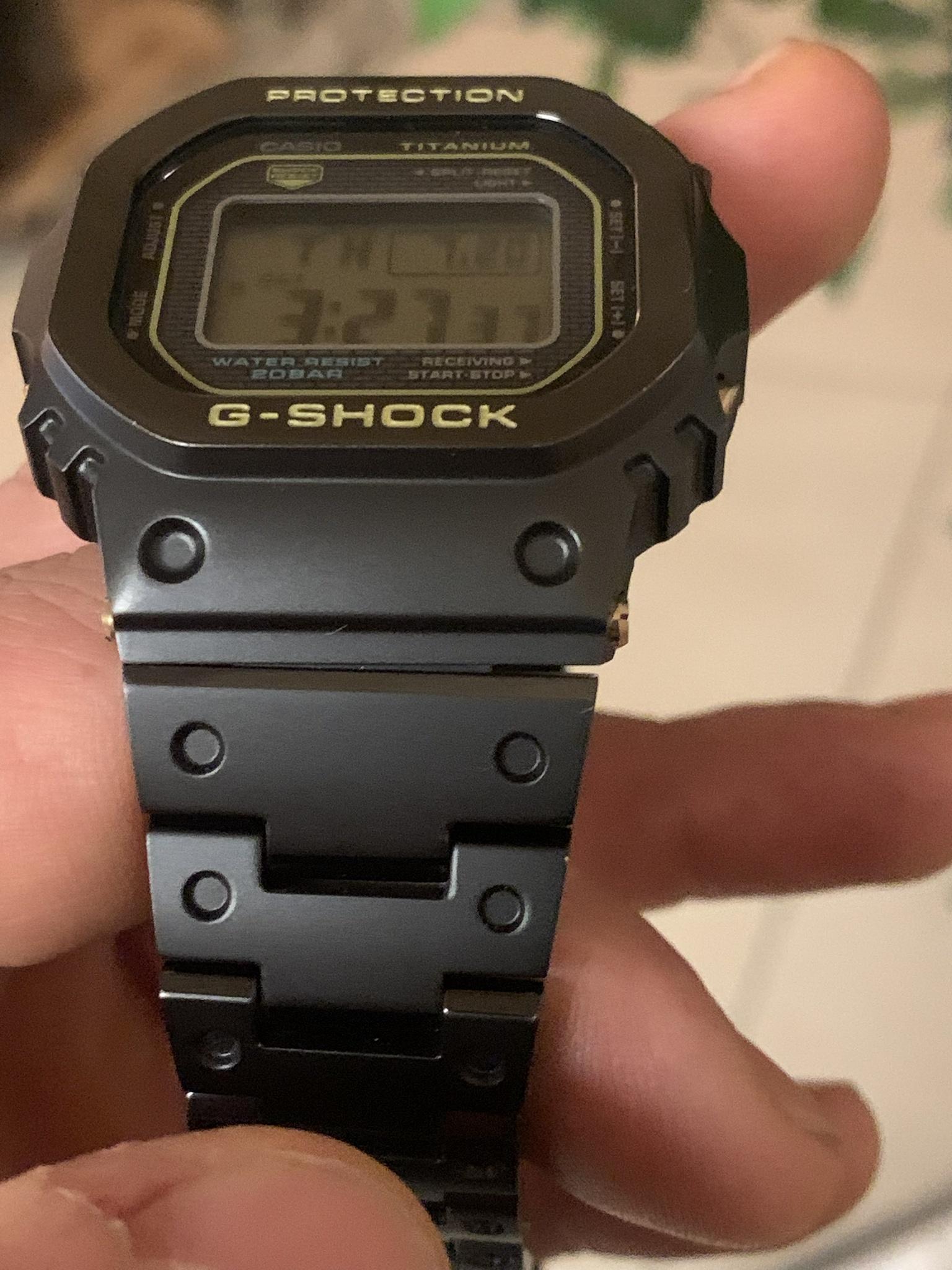 WTS] Casio G Shock OG Titanium Square GMW-B5000TB-1JR Stealth