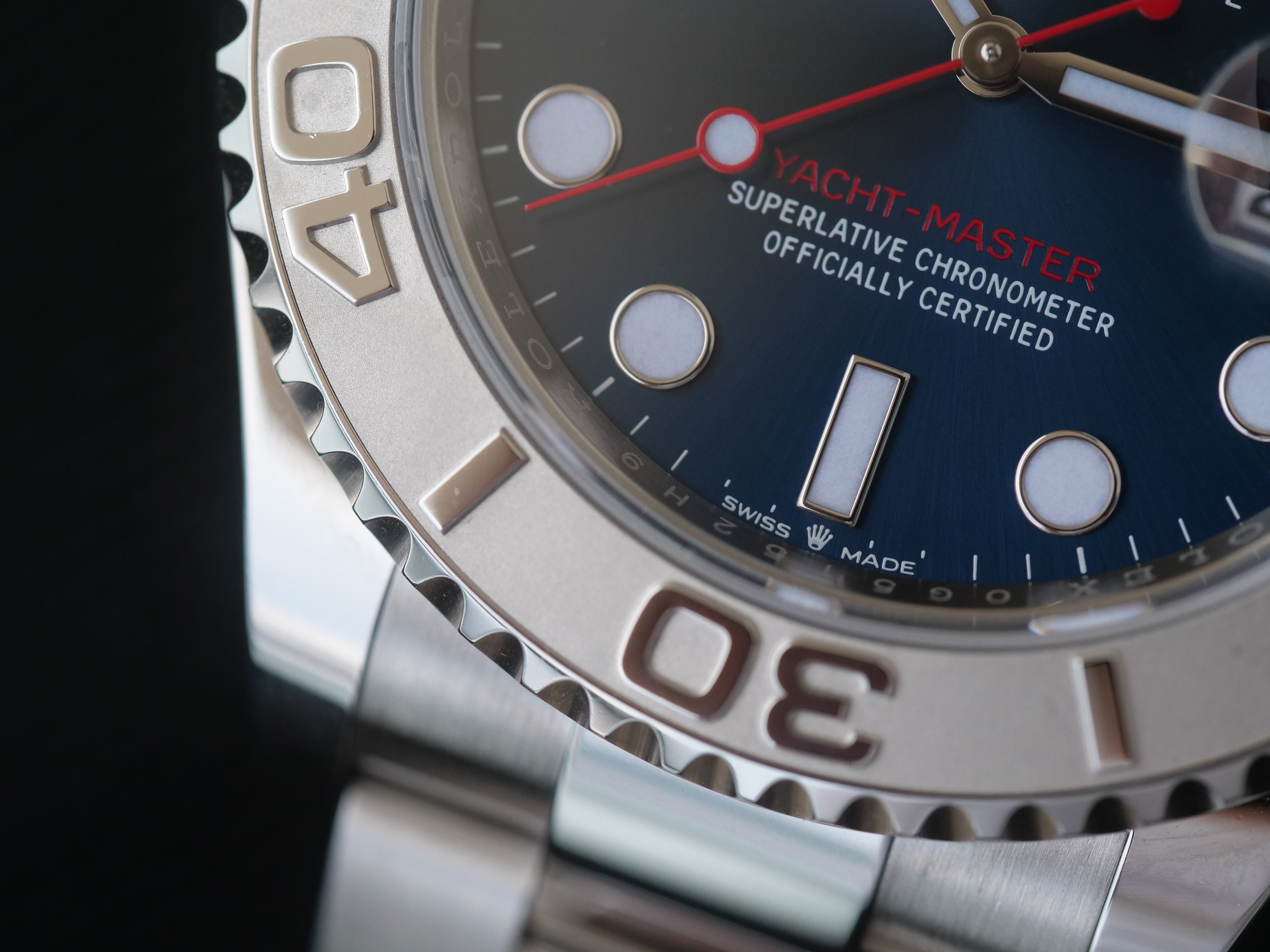 Close-Up: Rolex Yacht-Master in Rolesium