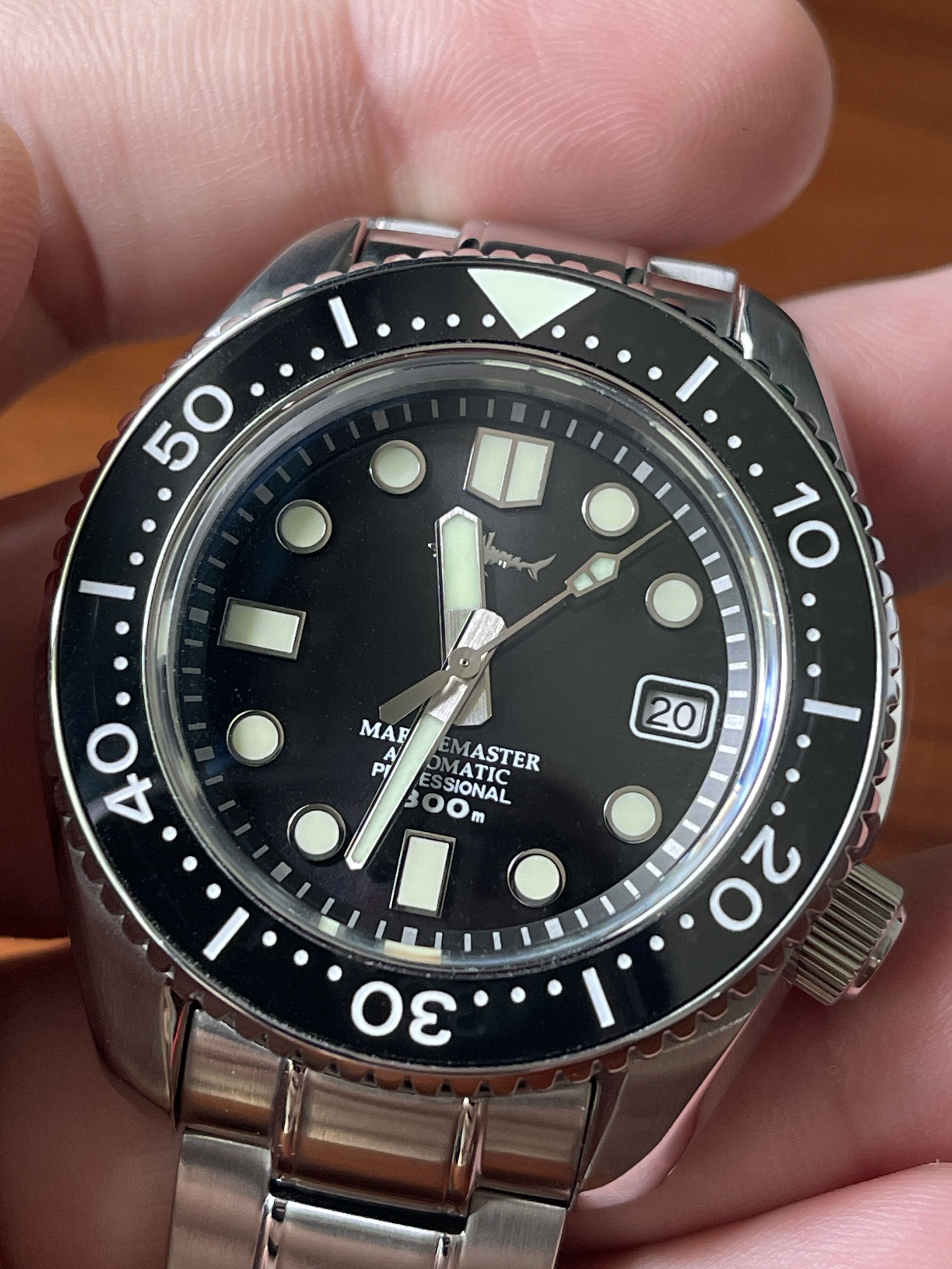 Heimdallr Sharky Marinemaster MM300 Seiko NH35A Movmt WatchCharts Marketplace