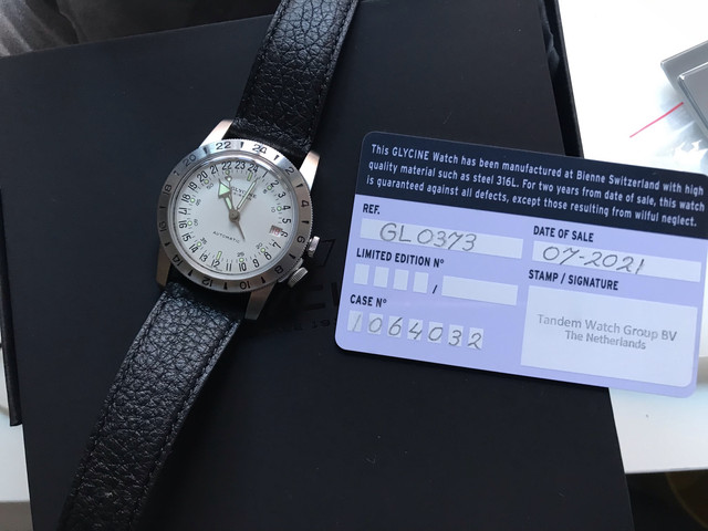 Glycine Airman No. 1 Cream Purist 36 Ref. GL0373 | WatchCharts