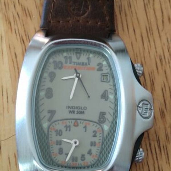 Timex Dual Time Indiglo Calenders Wrist Watch WatchCharts