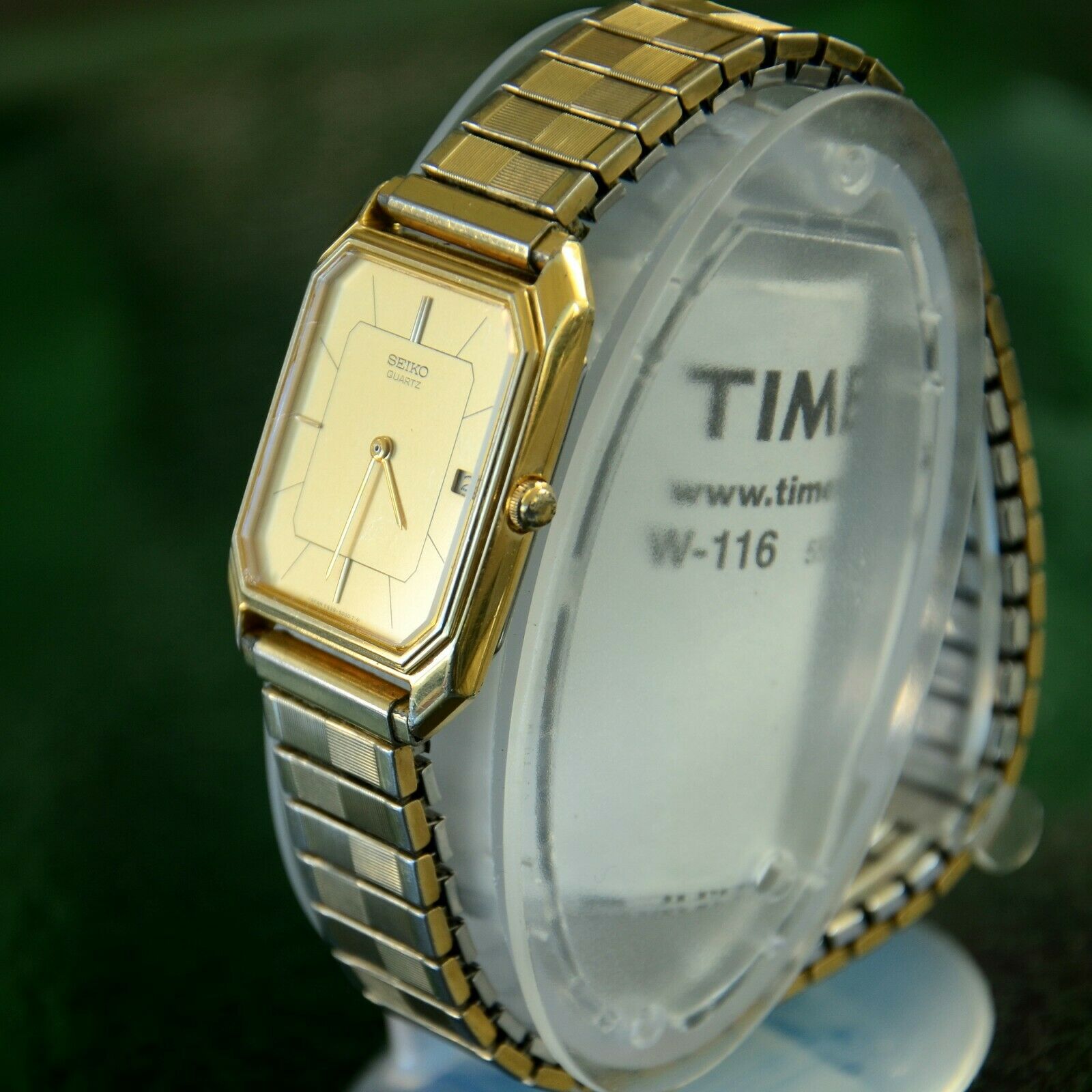 Vintage Seiko 6539-5009 Japan Quartz 5 Jewels Men's Dress Wrist