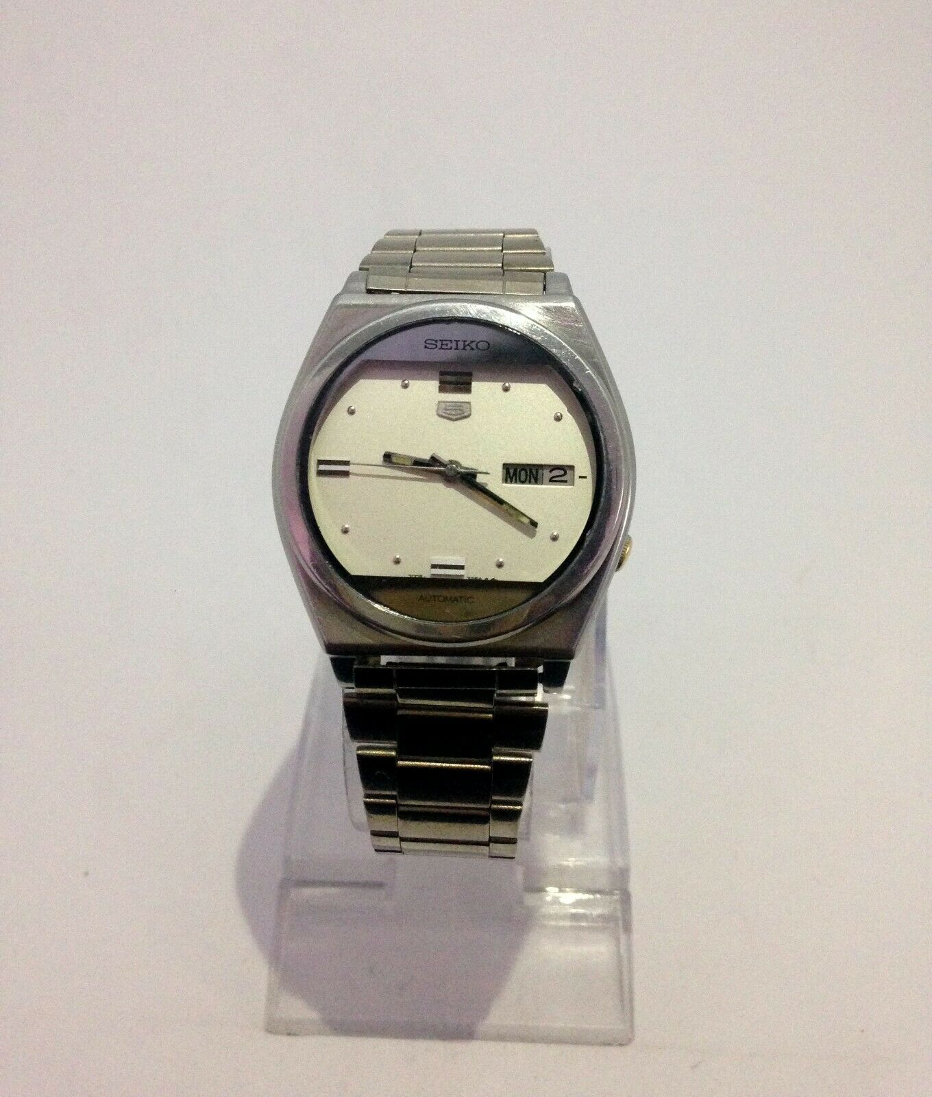 VINTAGE SEIKO 5 7009-8730 G AUTOMATIC 17 JEWELS MEN WATCH JAPAN